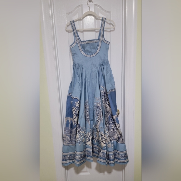 ALEMAIS Villa Romantica Midi Dress US4 - Picture 4 of 6